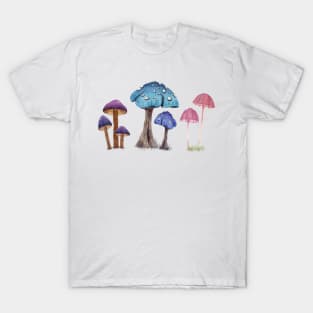 Colorful mushrooms T-Shirt